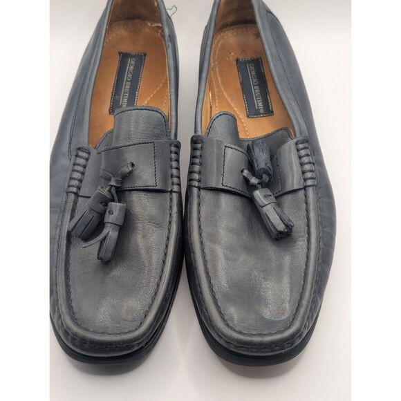 Giorgio Brutini Leather Tassel Loafers Blue/Gray Men\'s Size 11M main image 10